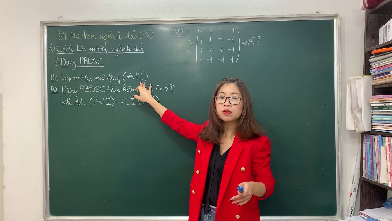 Ma trận nghịch đảo là gì