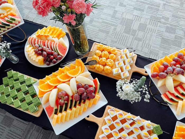 Hình 1: Tiệc Sài Gòn - đơn vị tổ chức tiệc Teabreak uy tín và chuyên nghiệp